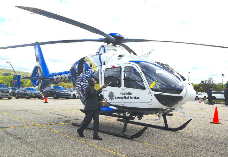WVU Medicine Wheeling Hospital welcomes new medical helicopter